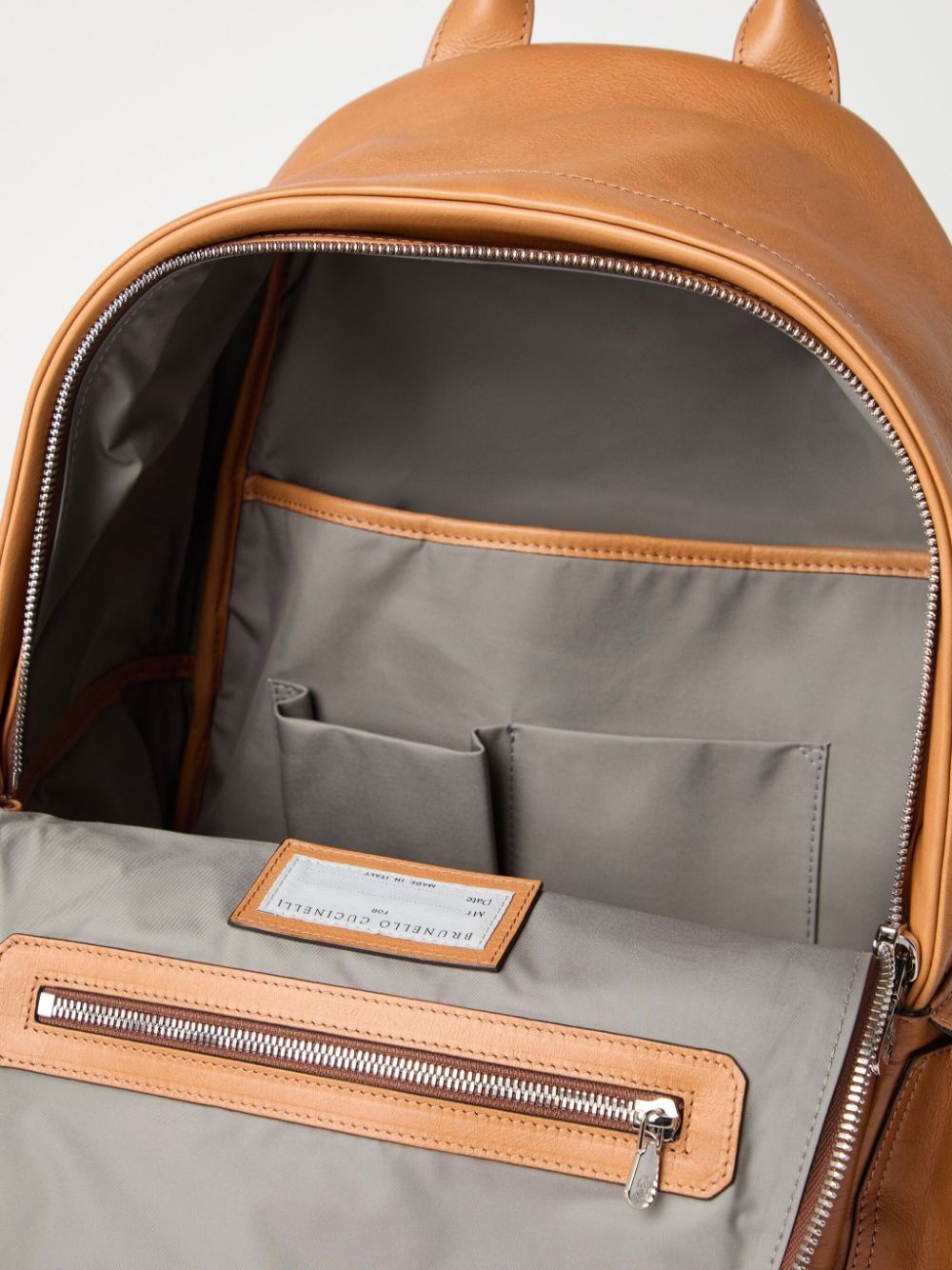 leather travel backpack - 5