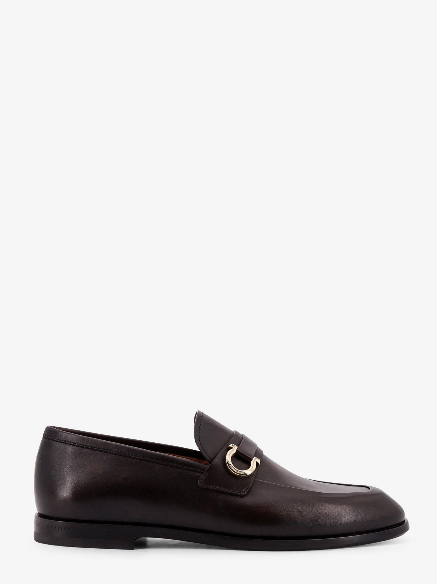 Ferragamo Men Florio Leather Loafers - 1