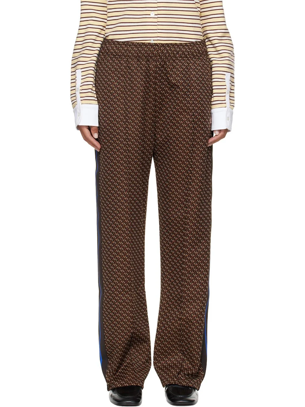 Brown Mudra Lounge Pants - 1