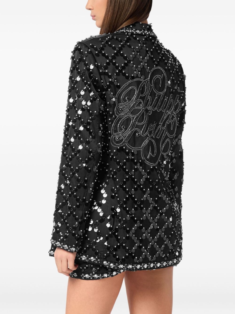 Plein Paillettes blazer - 4