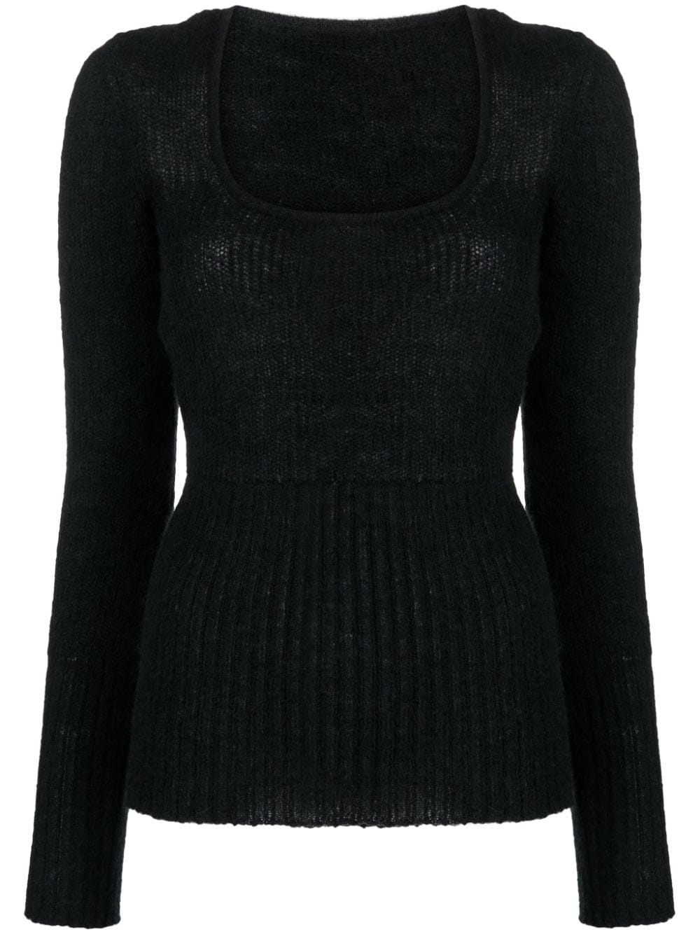 Dao square-neck jumper - 1