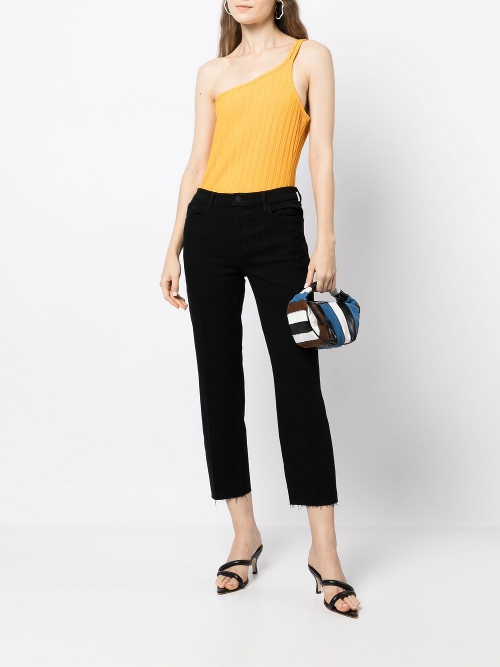 high-rise Sada cropped jeans - 2