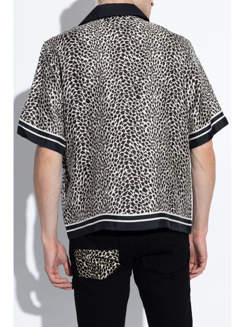 Leopard bowling shirt - 4