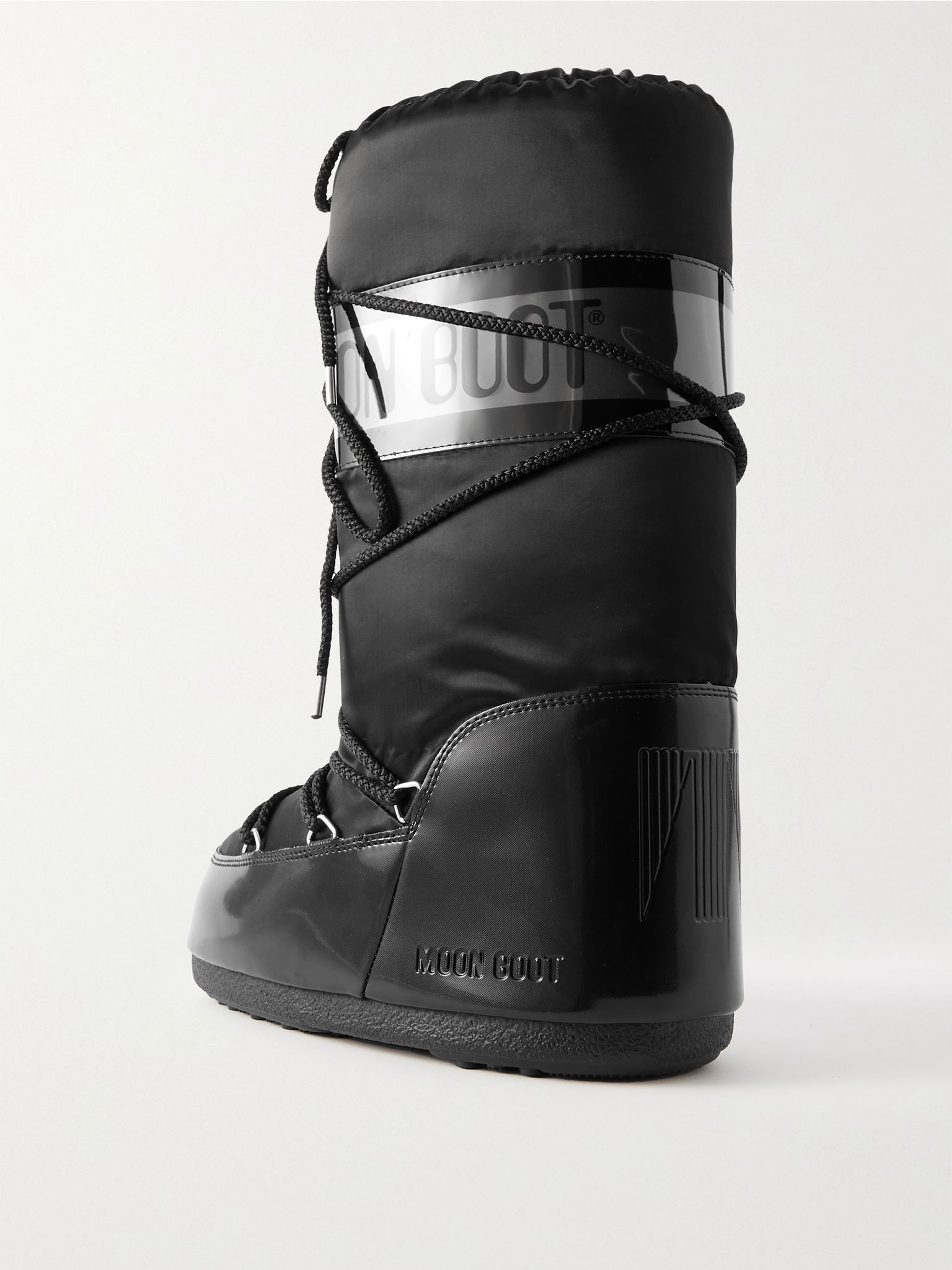Icon Glance shell and PVC snow boots Black - 3