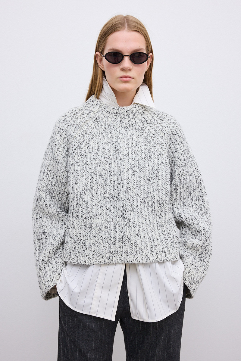 House of Dagmar Salt & Pepper Knit outlook