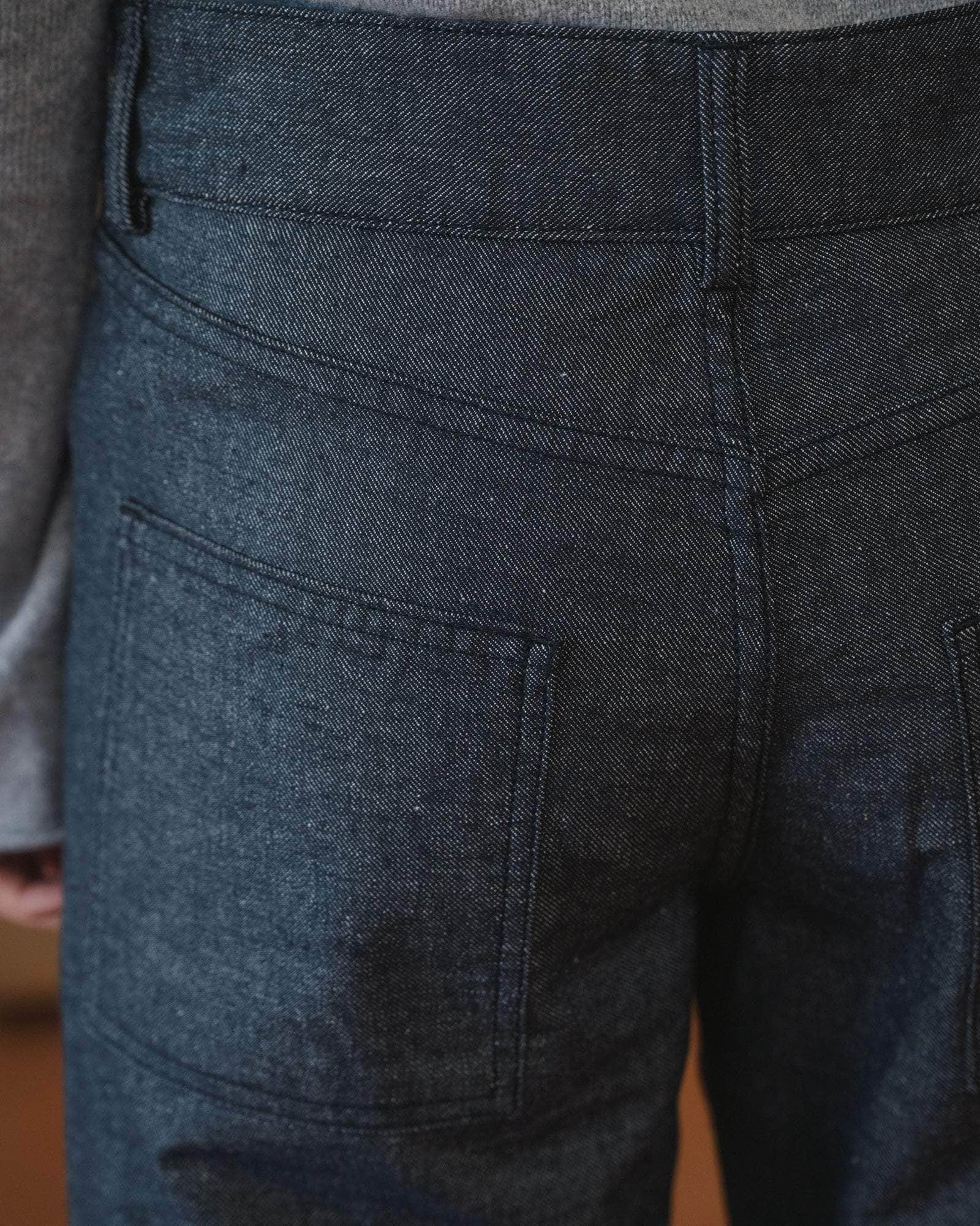 Indre Pants - Recycled Cotton Denim - 5