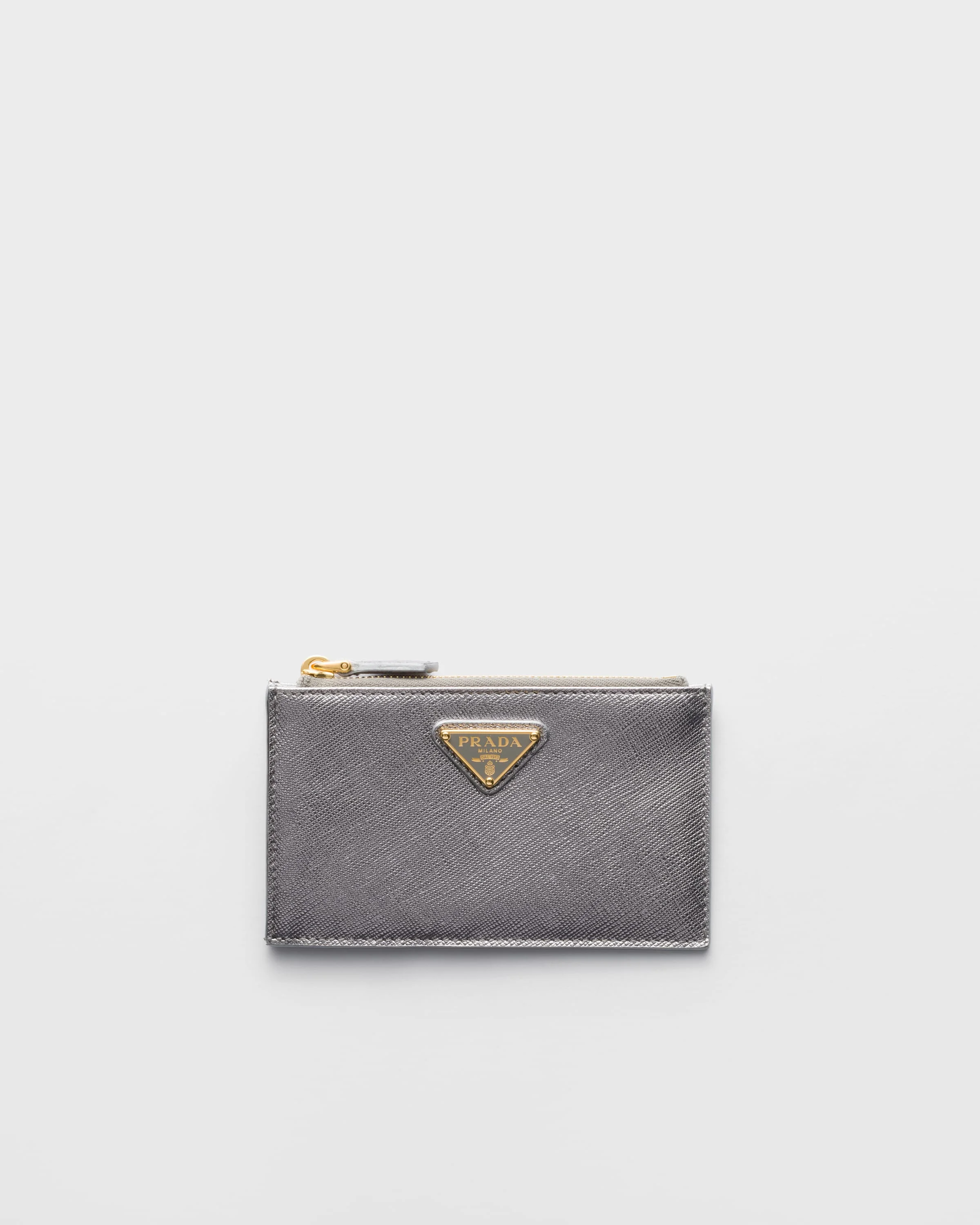 Saffiano leather card holder - 1