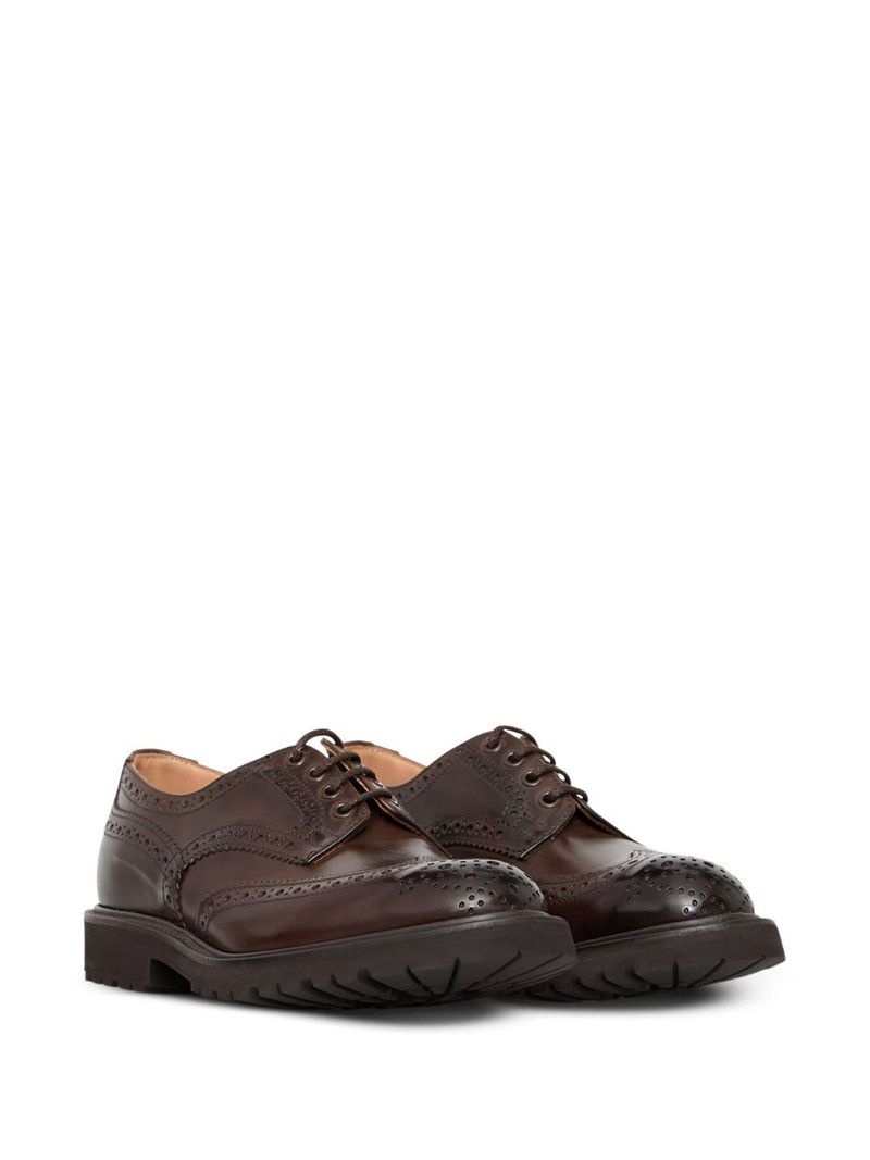 Tricker's brogue lace-up shoes outlook