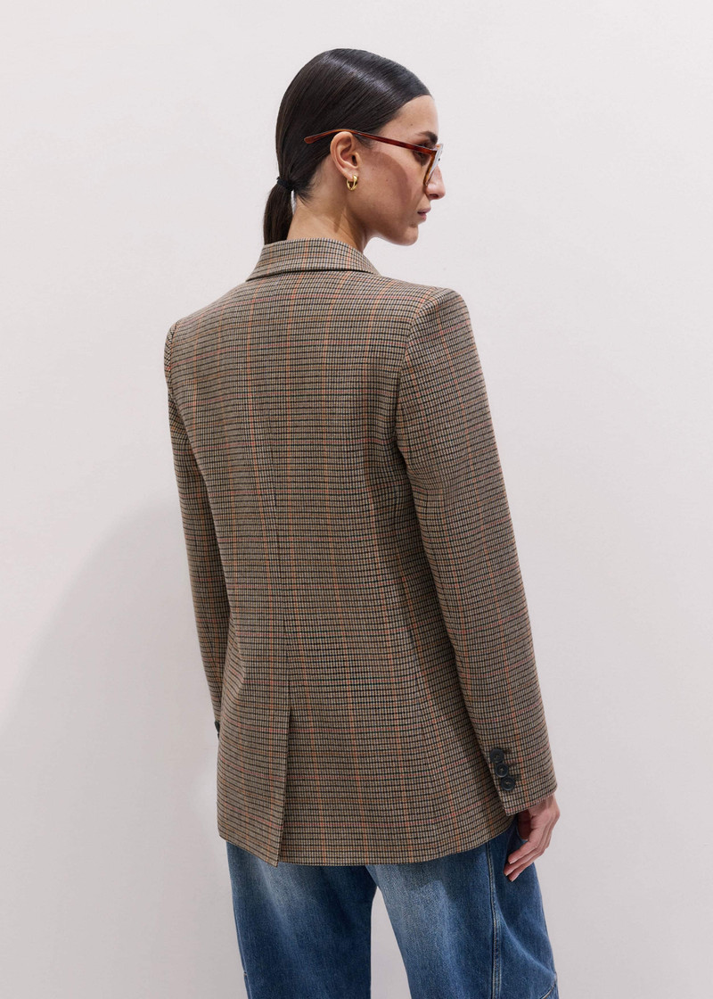 Sharp Shoulder Blazer 4