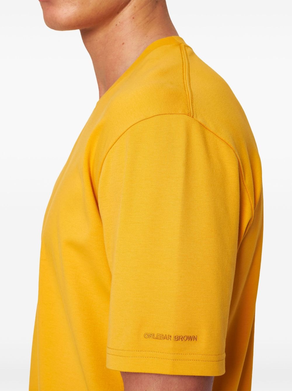 logo-embroidered T-shirt - 6