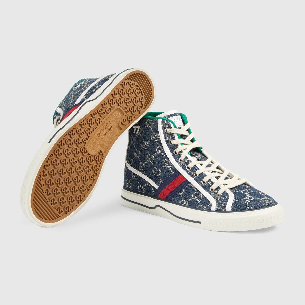 Men's Gucci Tennis 1977 high top sneaker - 5