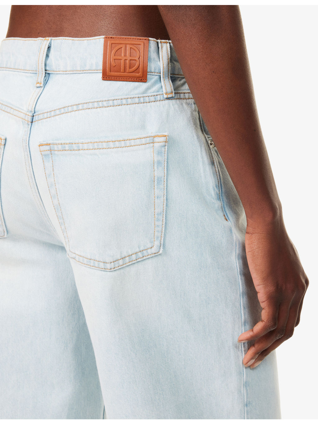 Manon Wide-Leg Denim Jeans - 5