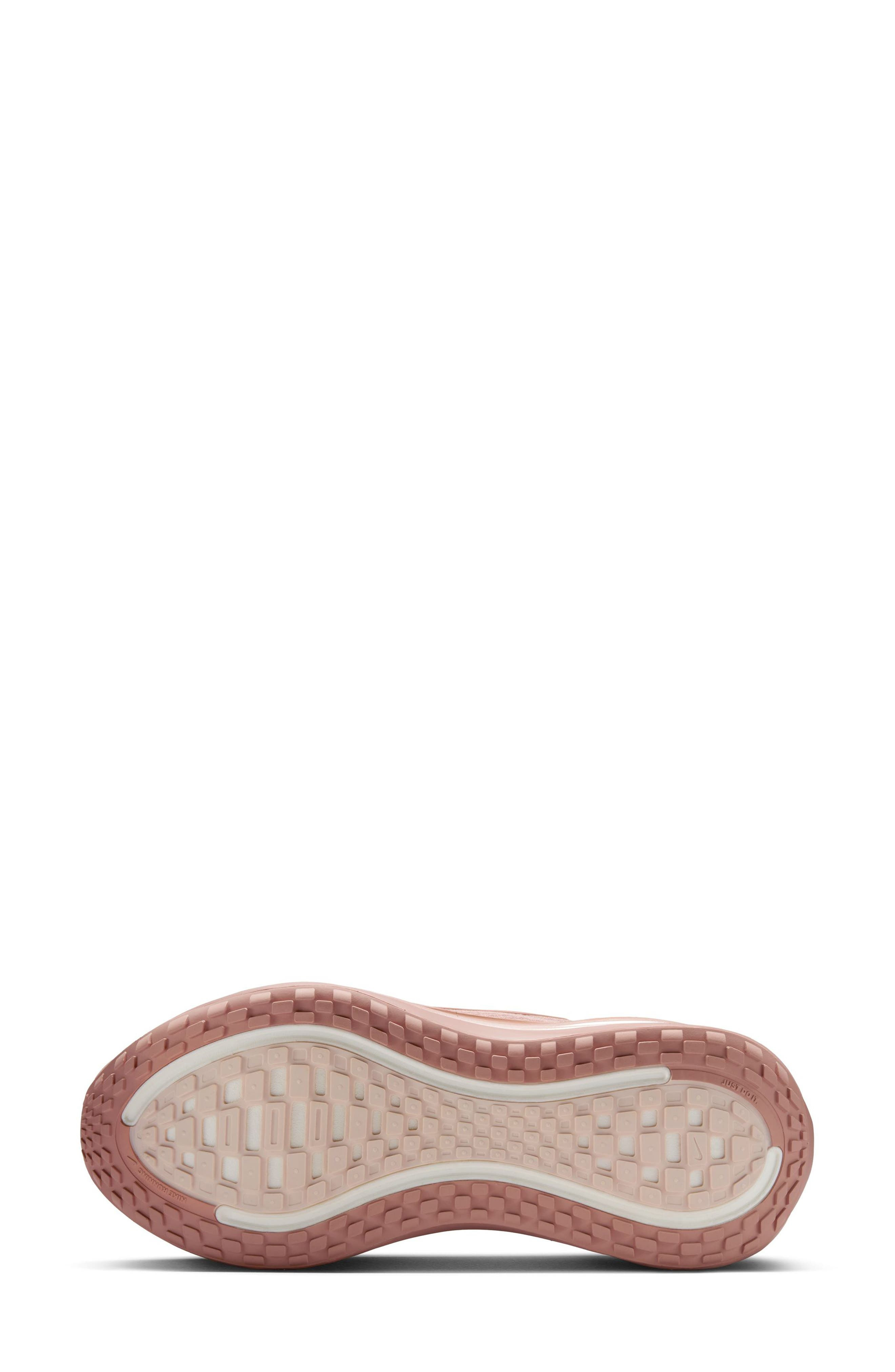 Nike Vomero Plus Running Shoe in Particle Pink/Rose Gold/Red at Nordstrom - 4