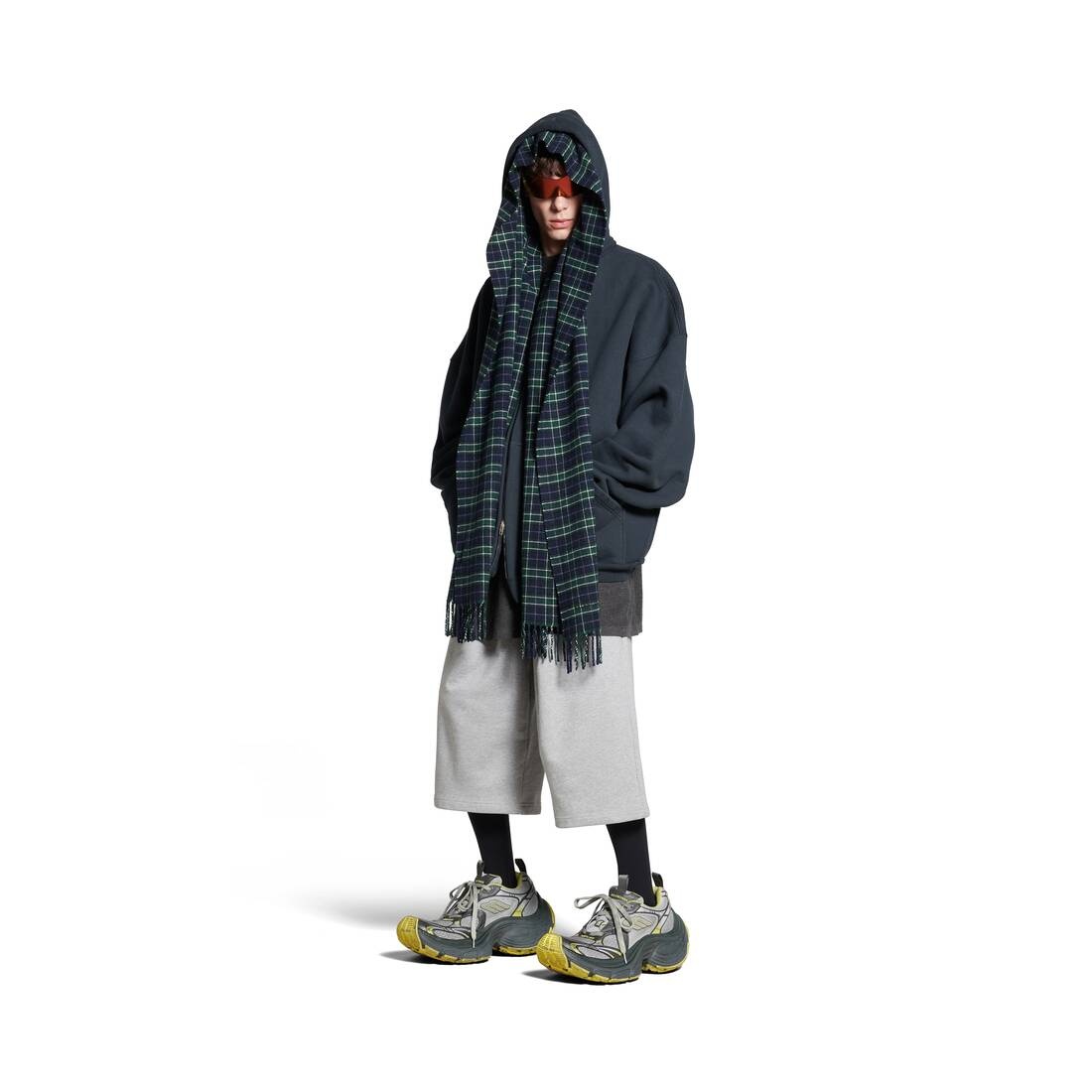 Men's 10xl Sneaker in Grey/yellow - 8