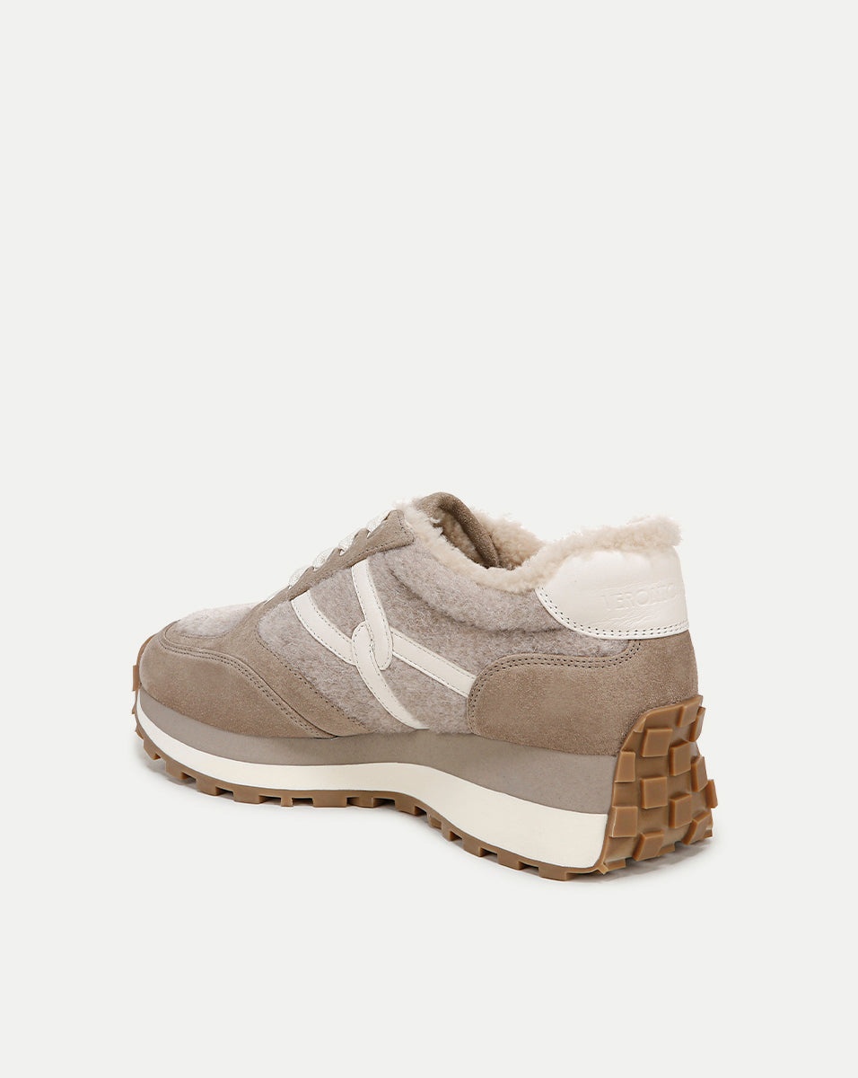 VALENTINA SHEARLING SNEAKER - 4