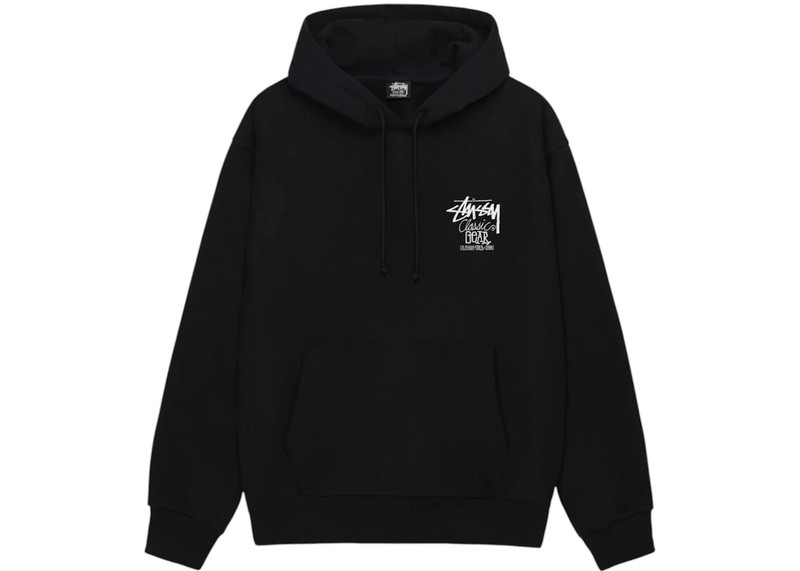 Stüssy Stussy Classic Gear Hoodie Black outlook