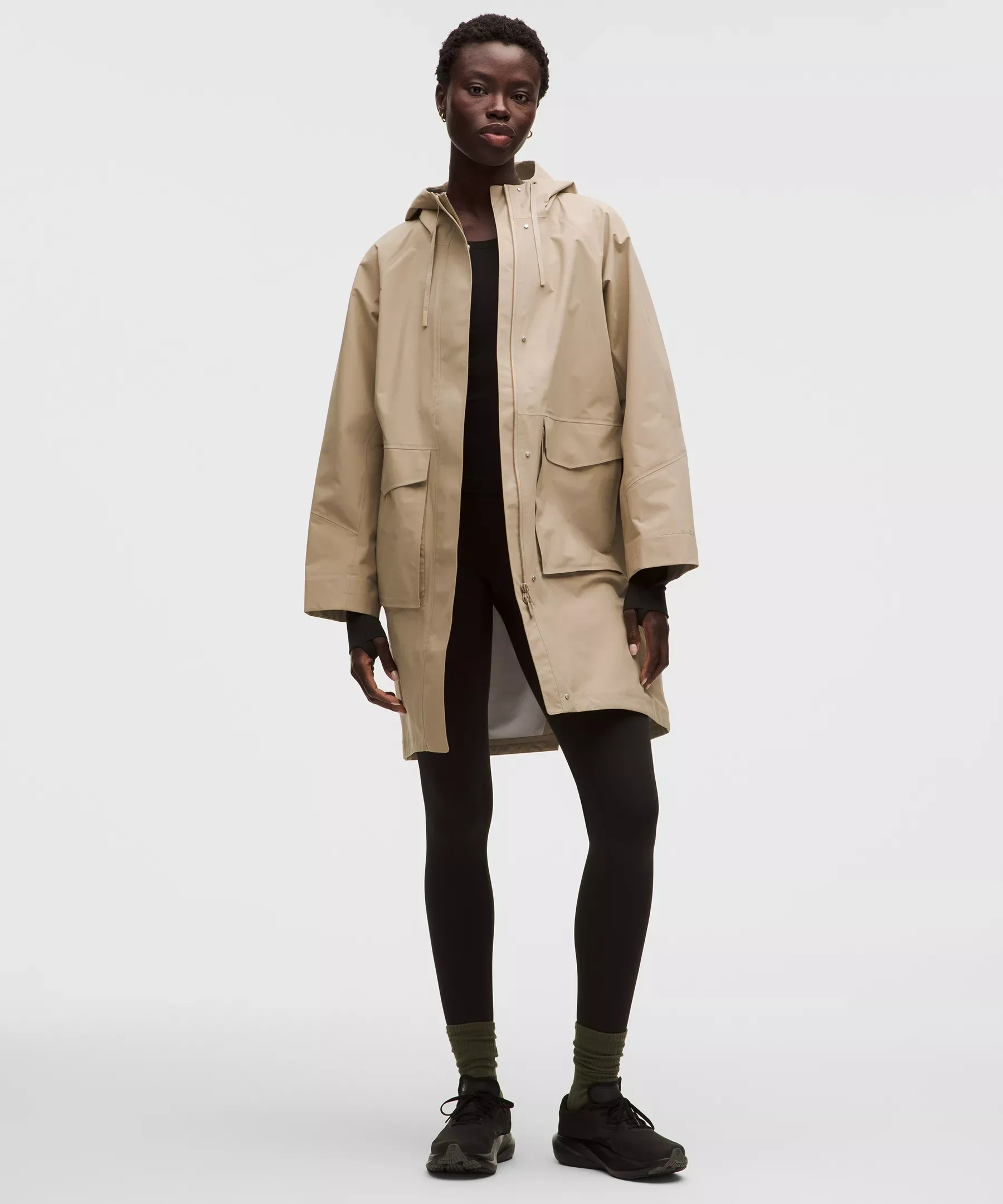 Waterproof Fishtail Rain Coat - 1