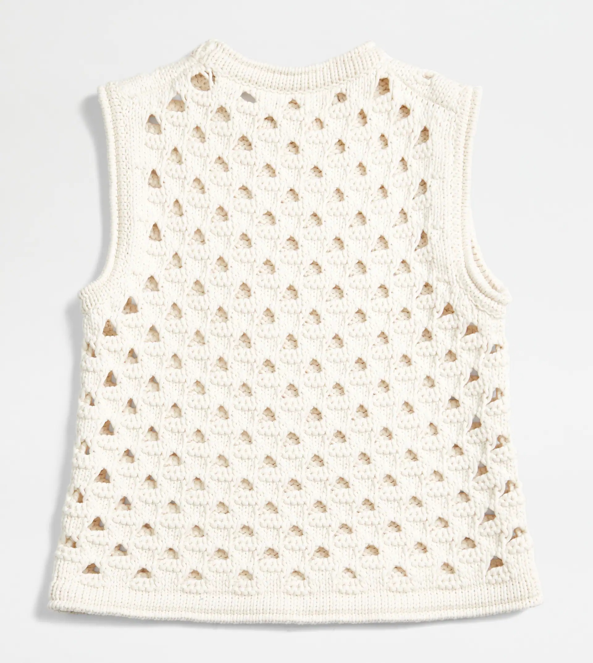 CROCHET TOP - WHITE - 8