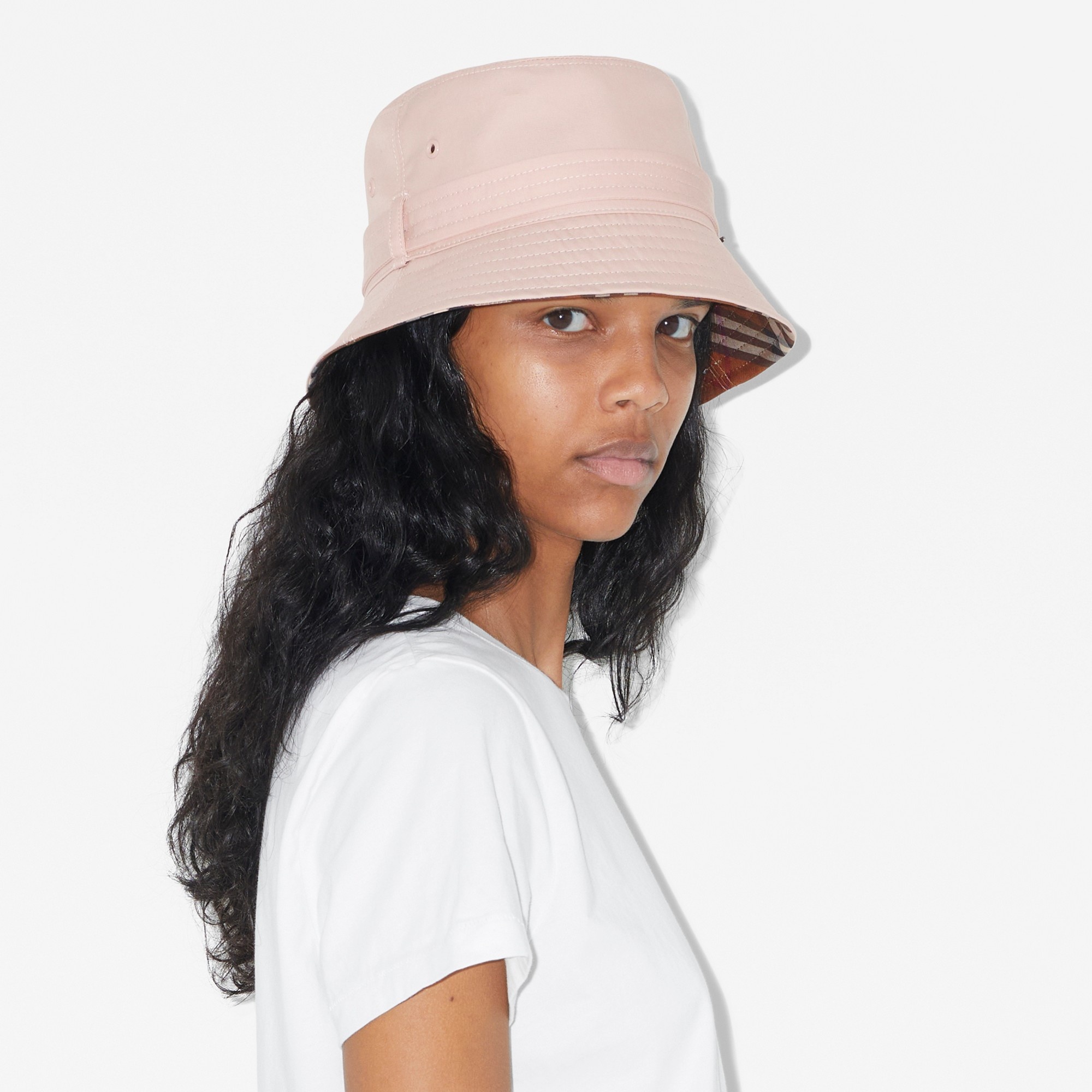 Tropical Gabardine Belted Bucket Hat - 5