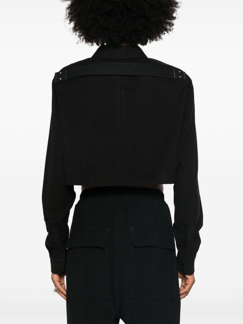 press-stud cropped shirt 4