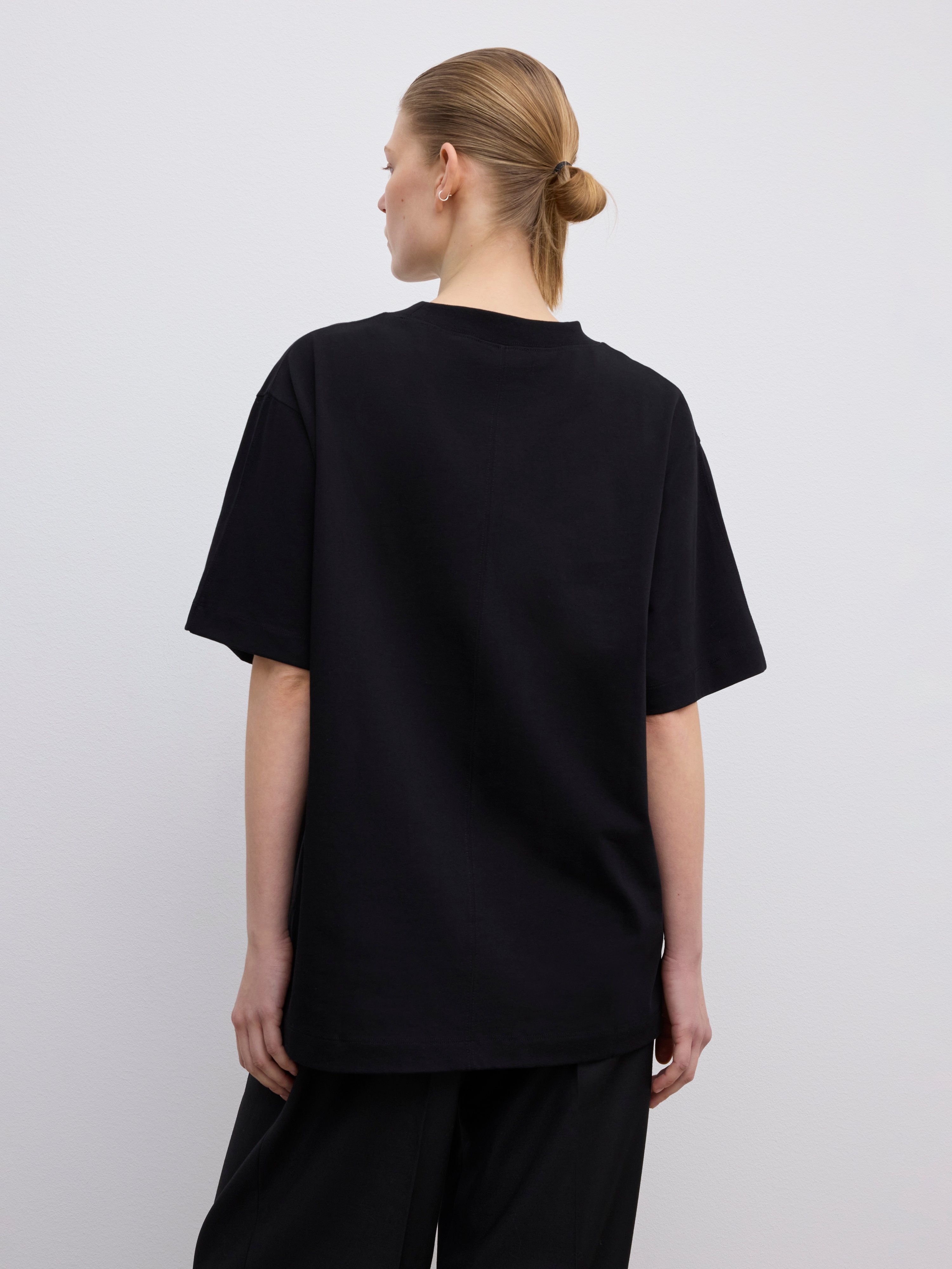 Oversized cotton tee - 4
