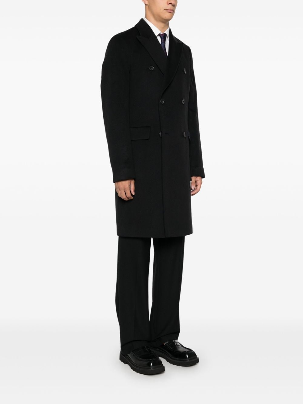 double-breasted coat - 3