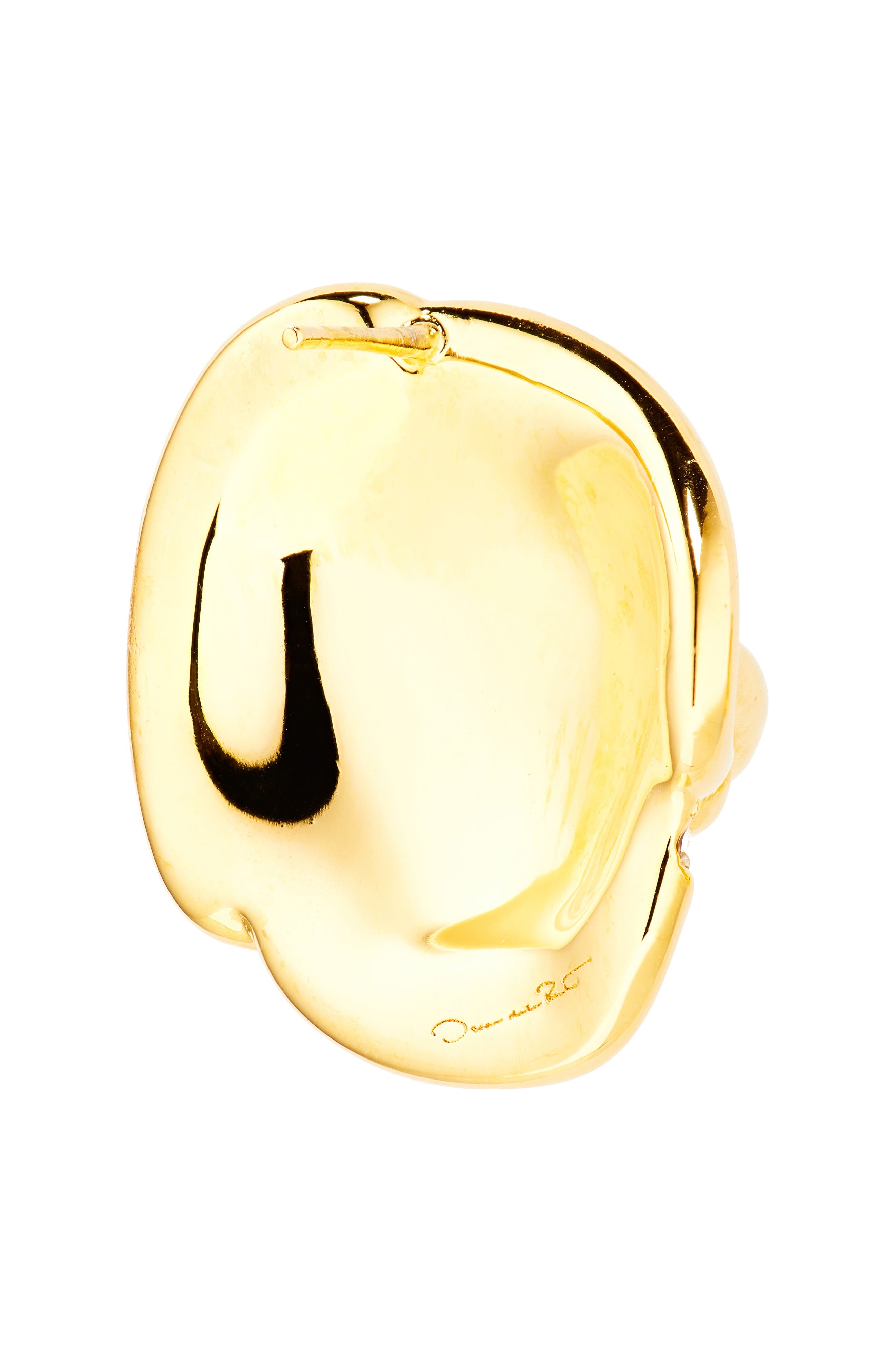 Oscar de la Renta Braided 'O' Pavé Earrings in Crystal at Nordstrom - 4