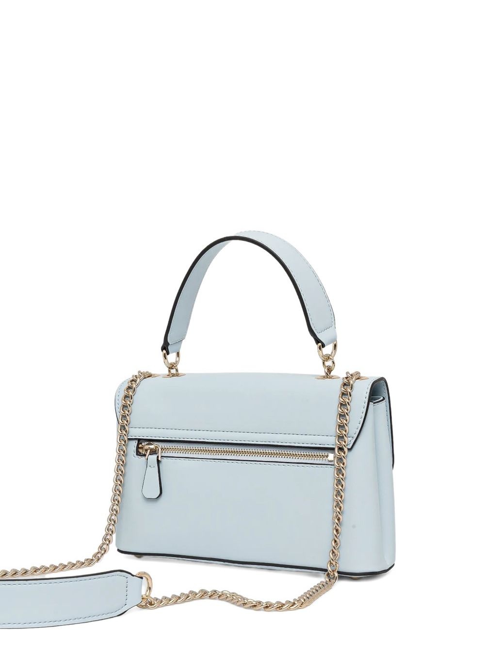 chain-strap top-handle cross body bag - 4
