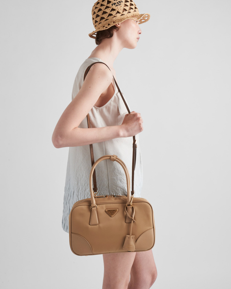 Prada Re-Edition 1978 medium Re-Nylon and Saffiano leather two-handle bag 7