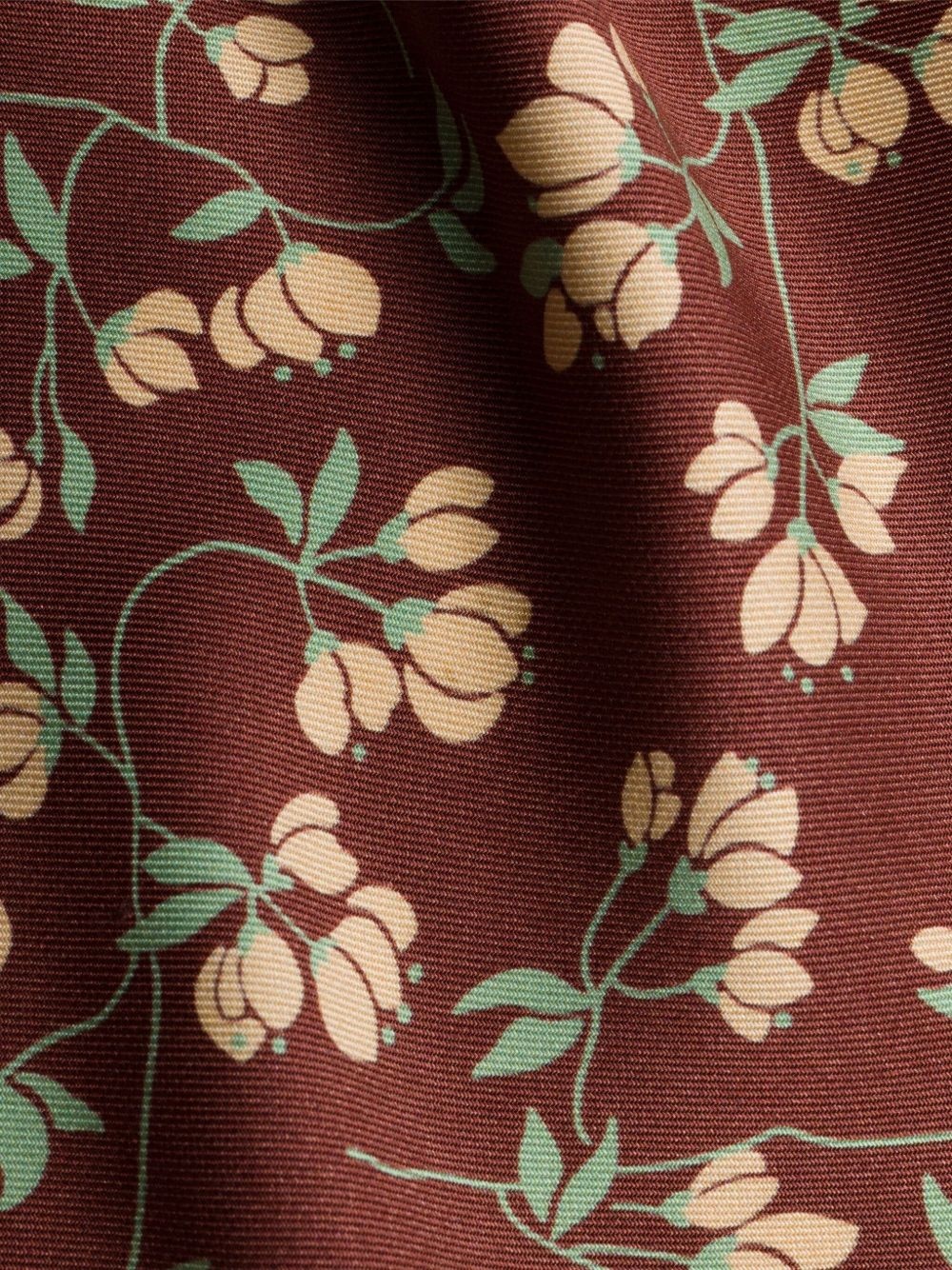 floral-print scarf - 3