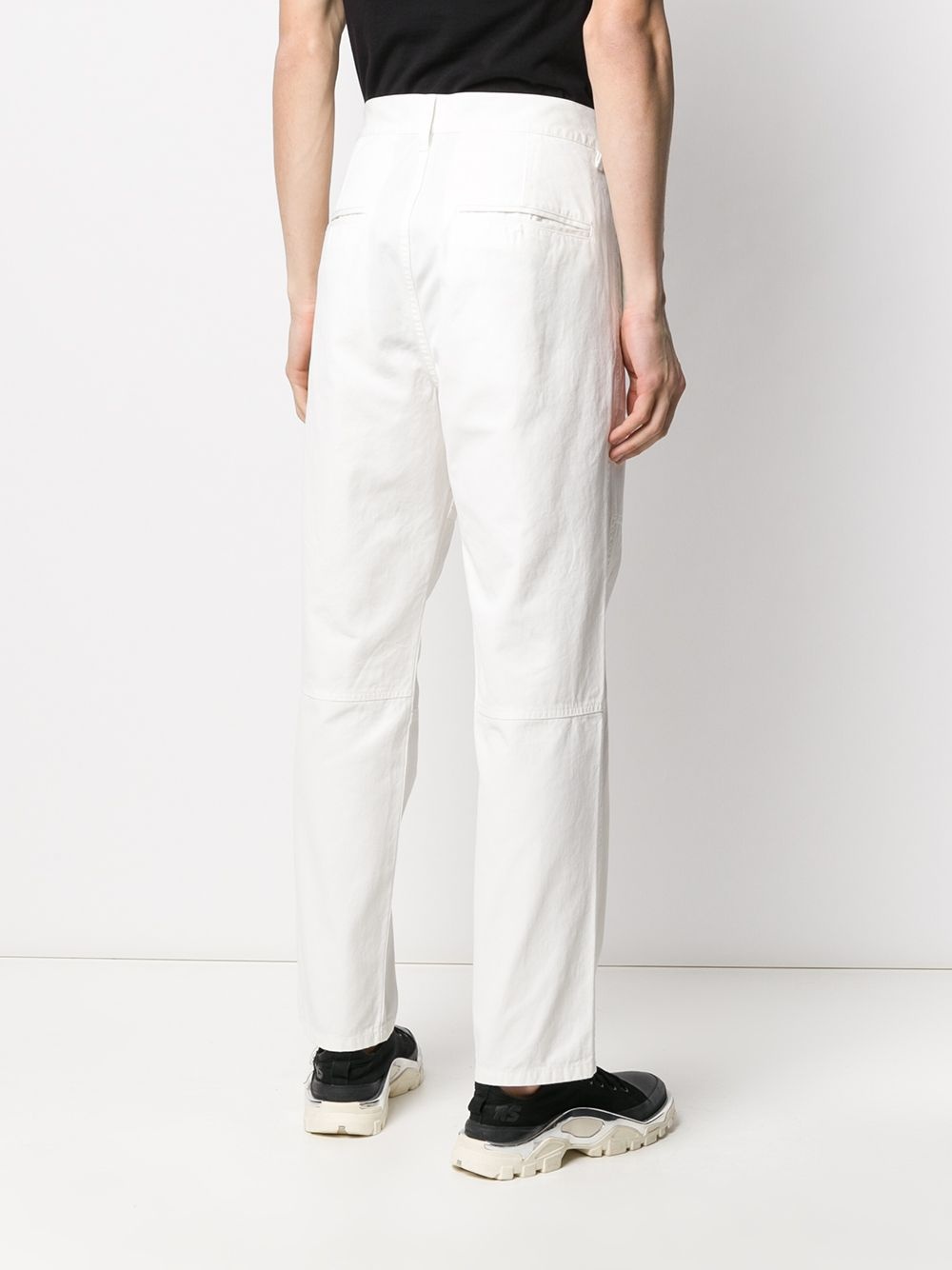 high-rise cargo trousers - 5