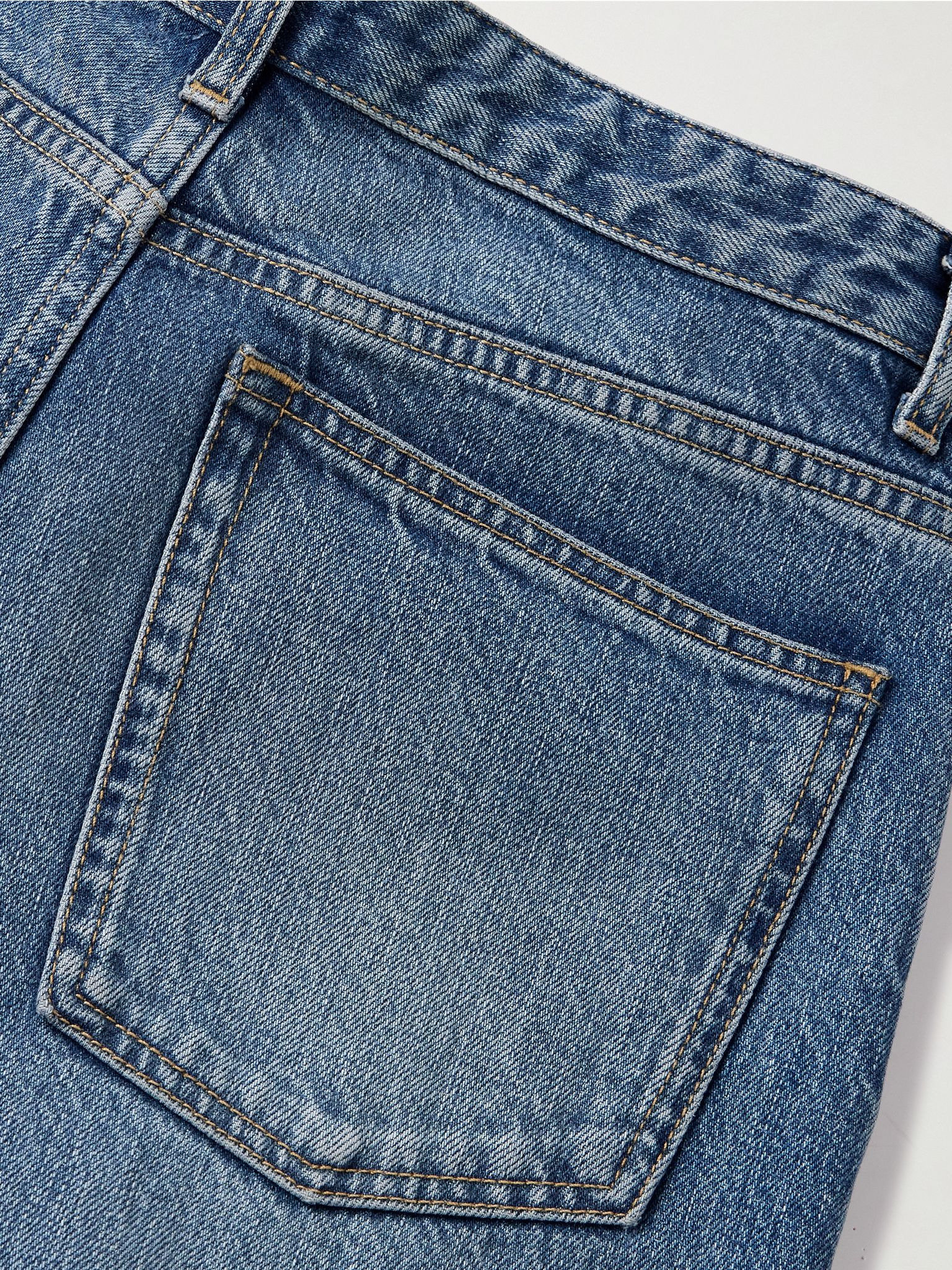 Eglitta mid-rise straight-leg jeans Blue - 6