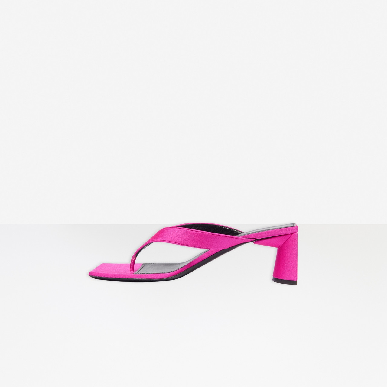 Double Square 60mm Open Back Sandal - 5
