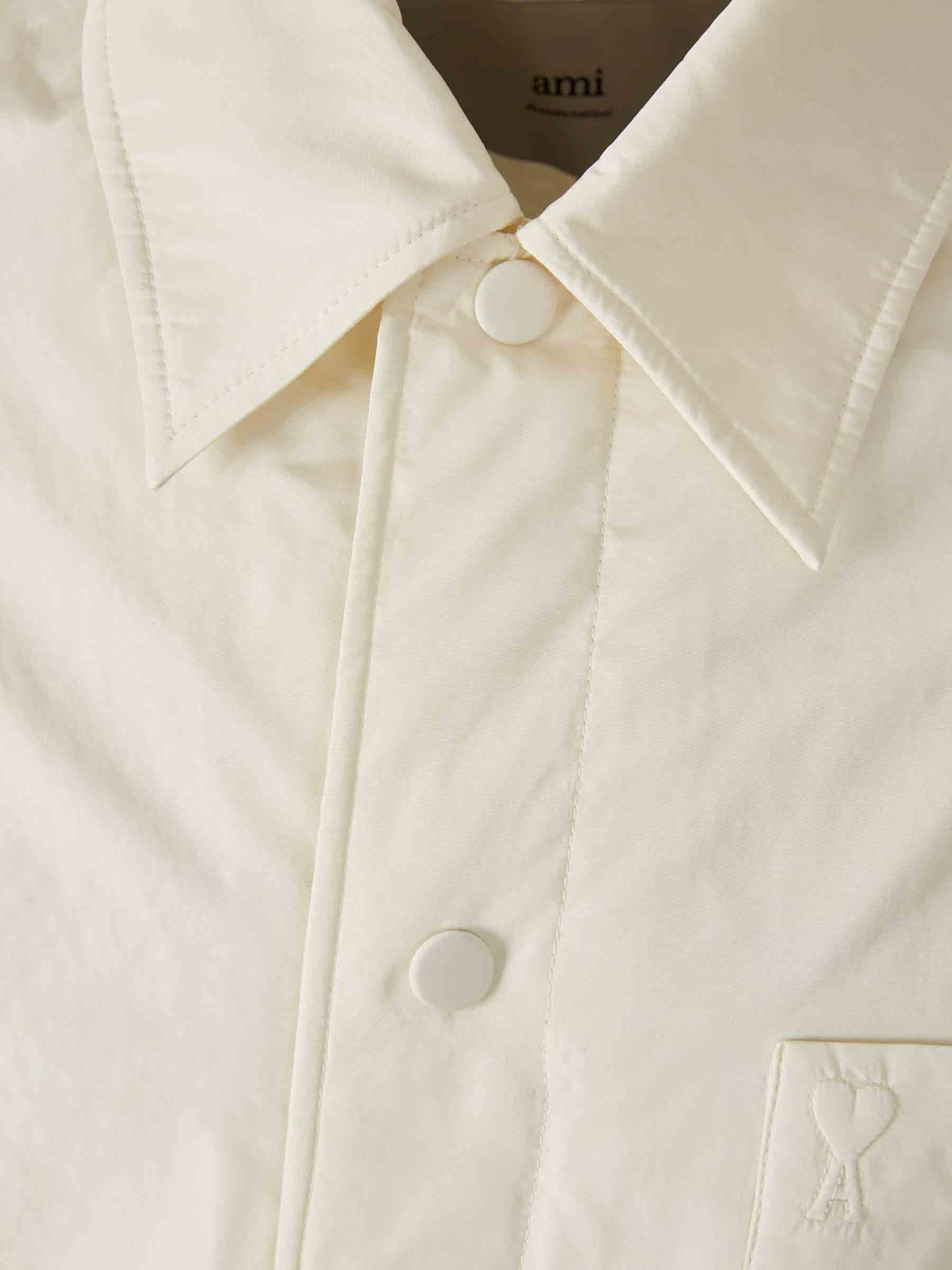 PADDED TAFFETA OVER SHIRT - 3