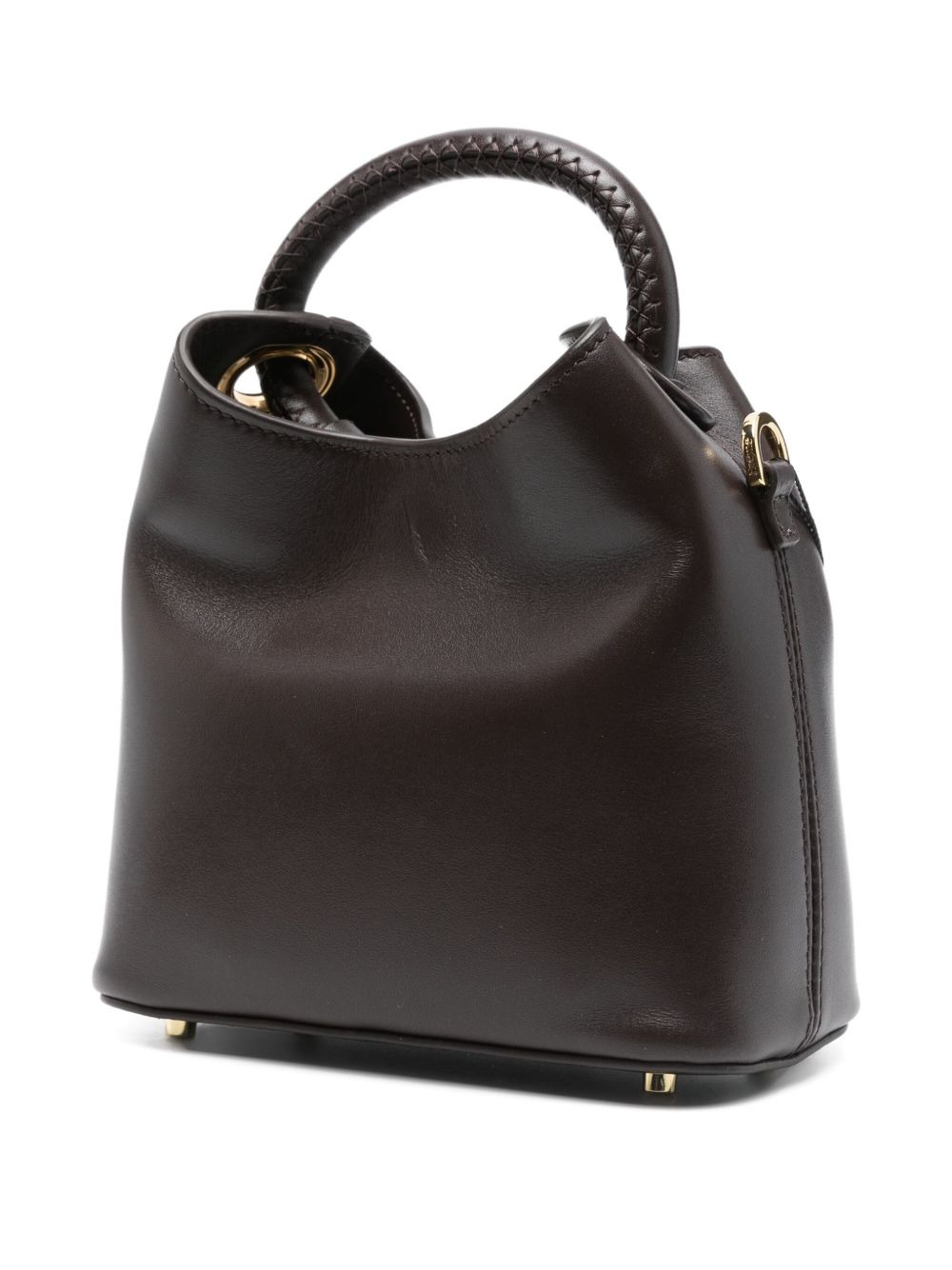 Madeleine leather top-handle tote bag - 3