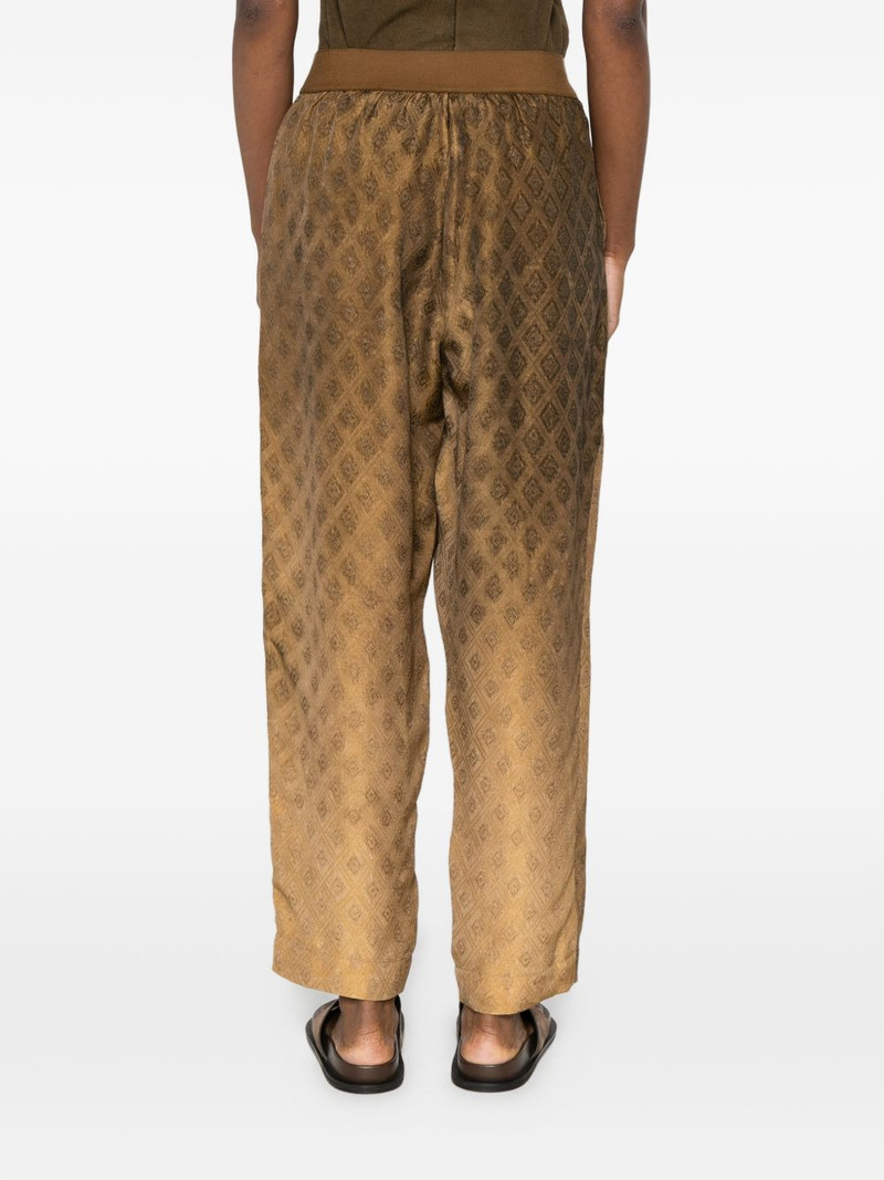 diamond-pattern trousers 4