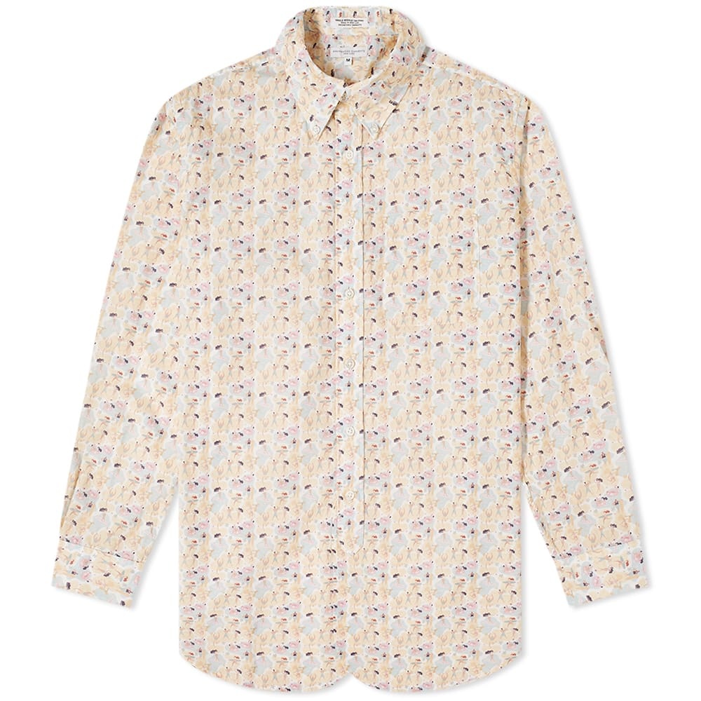 Engineered Garments 19Th Century Button Down Dancers Print Shirt - 1