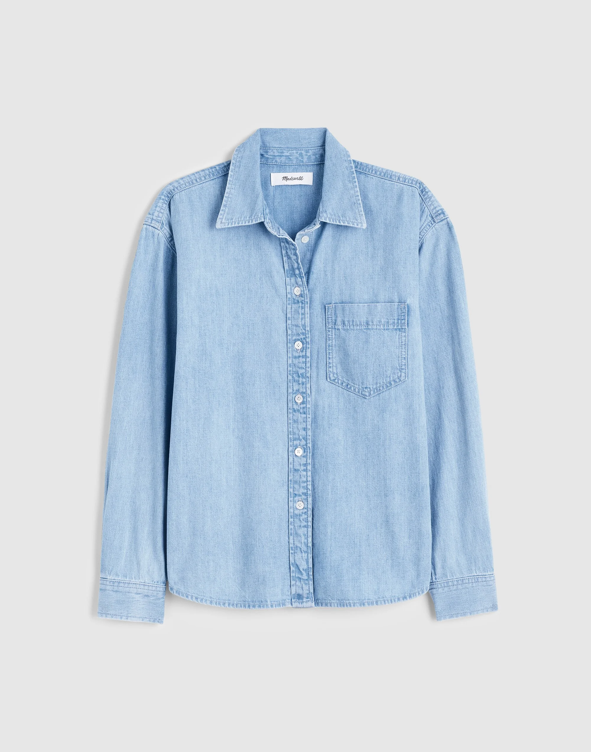 The Denim Easy Shirt in Laguna Wash - 1
