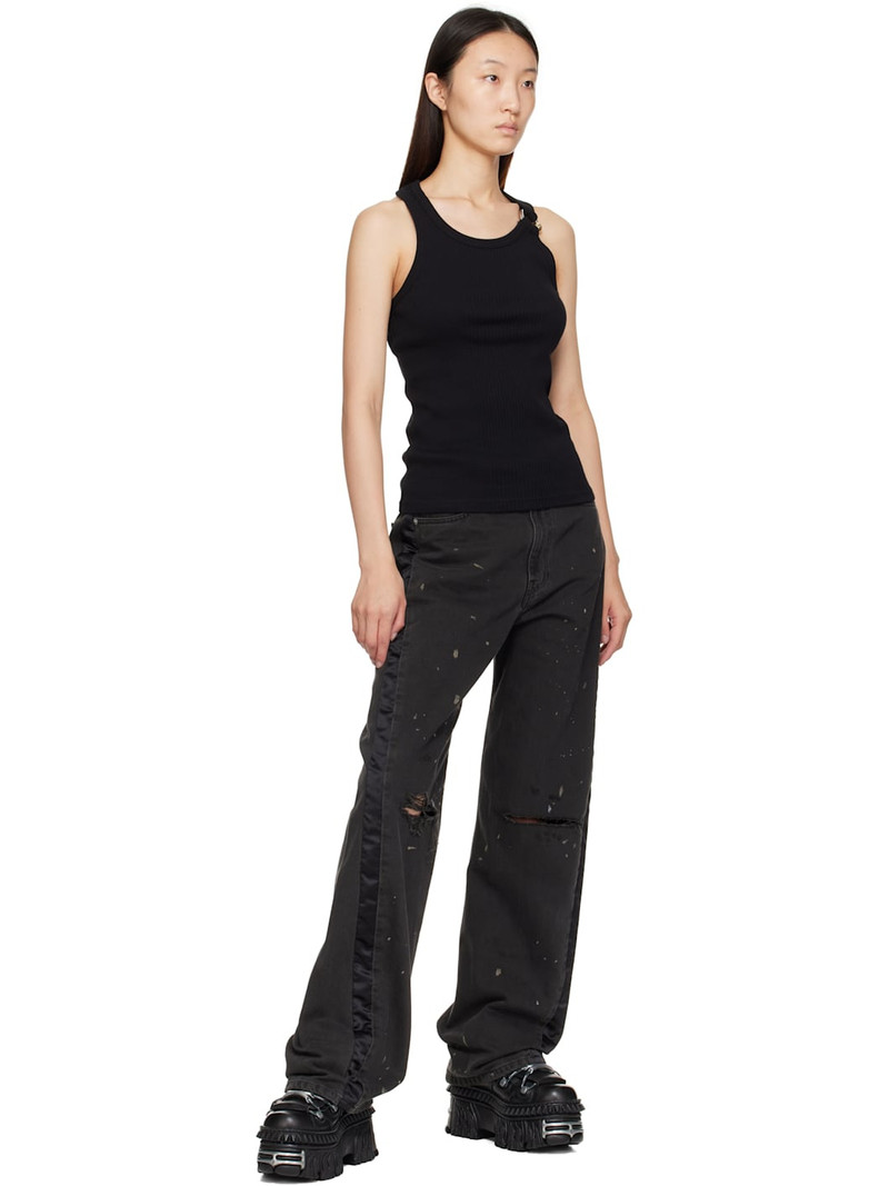 VETEMENTS Black New Rock Edition Platform Sneakers outlook