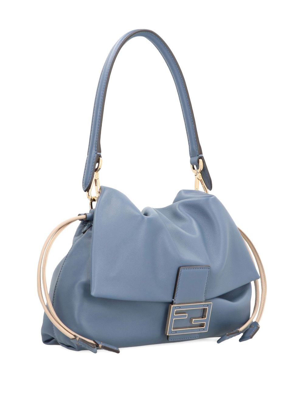 medium Mamma Baguette leather shoulder bag - 2