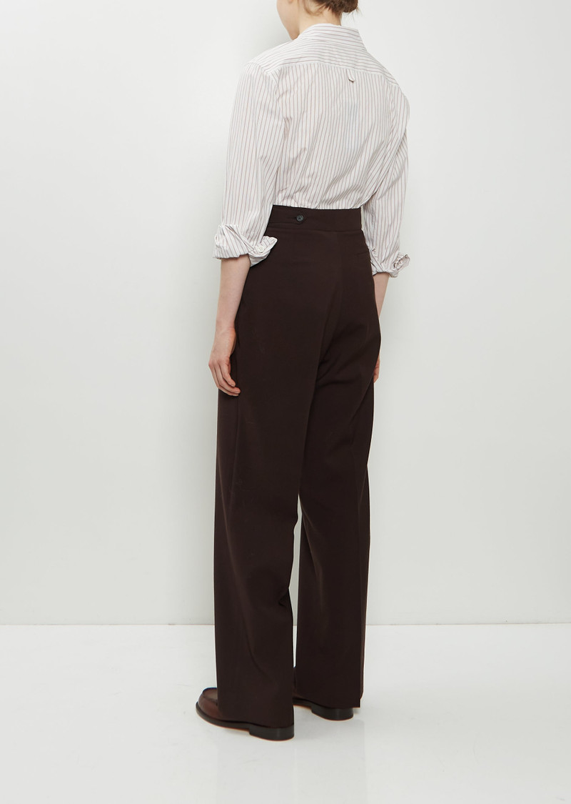 MARGARET HOWELL Side Closure Wool Trousers outlook