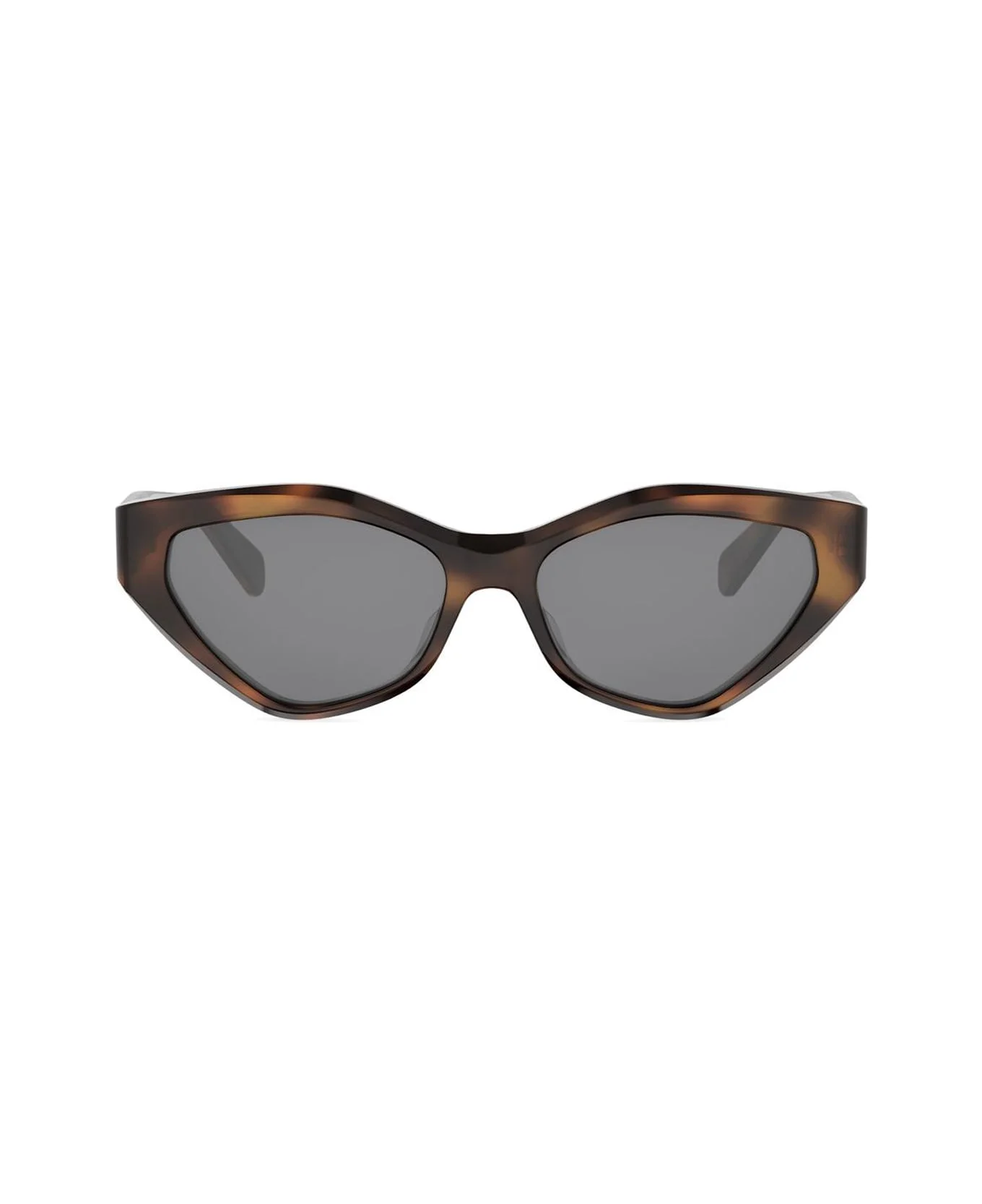 Celine Cl40323u Triomphe 53a Havana Sunglasses - 1