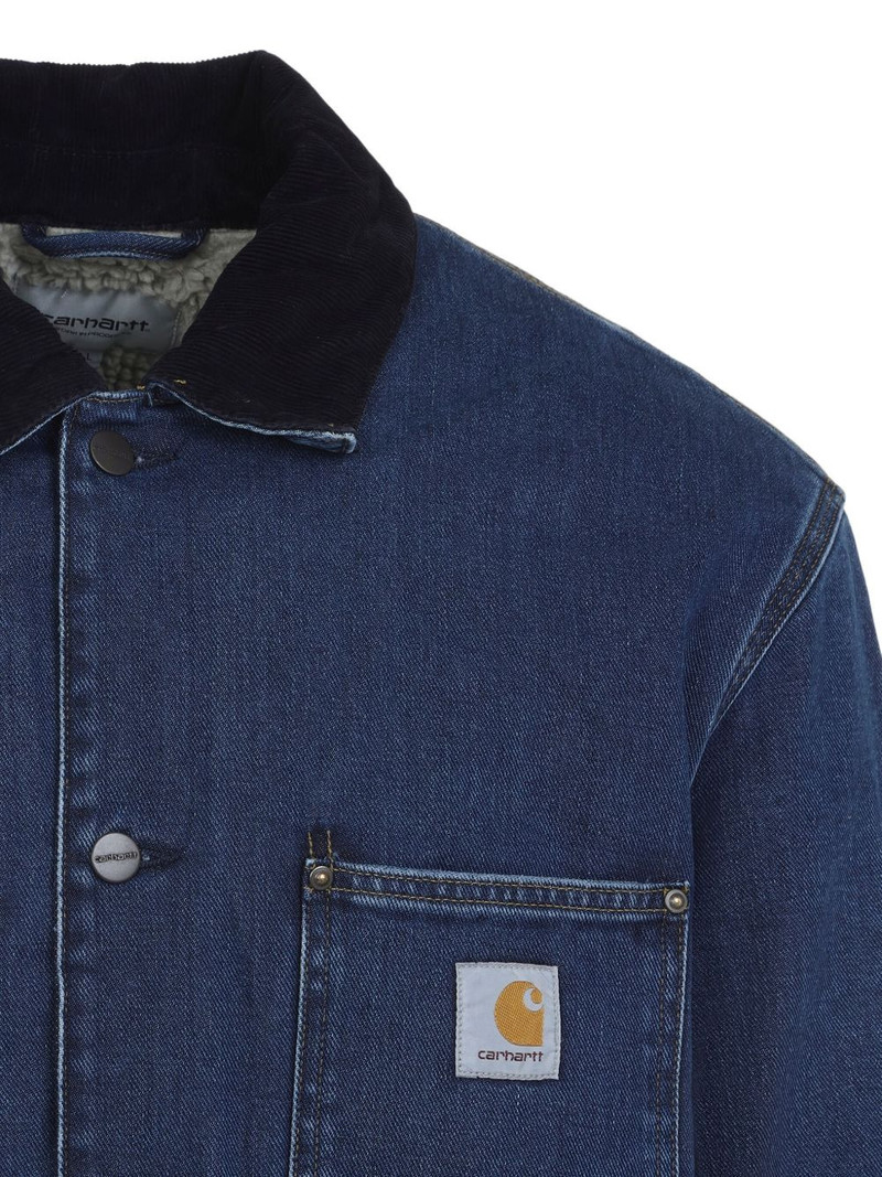 OG Chore corduroy-collar denim jacket 4