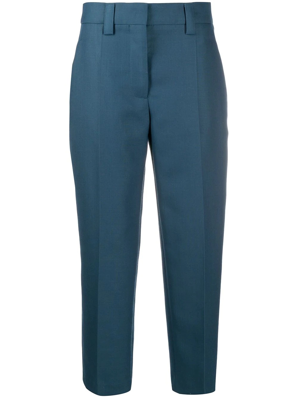 cropped tailored trousers - 1