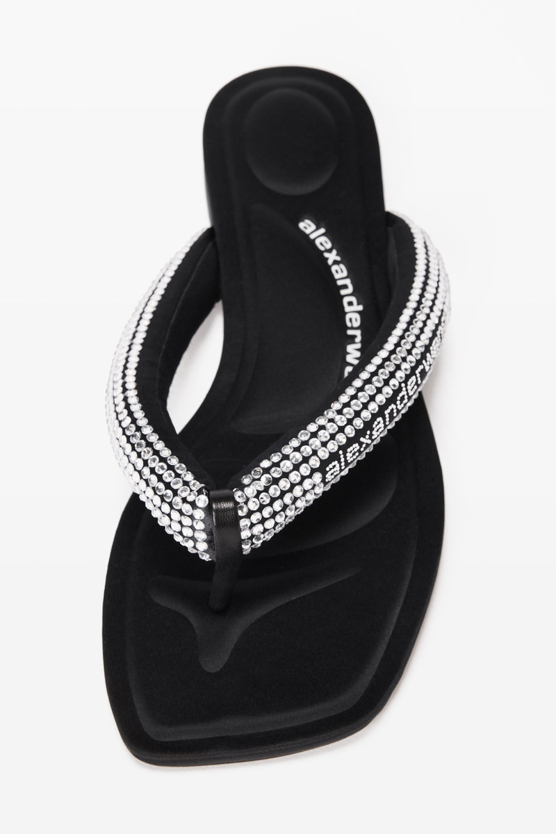 JENNA TUBULAR FLAT THONG SANDAL 5