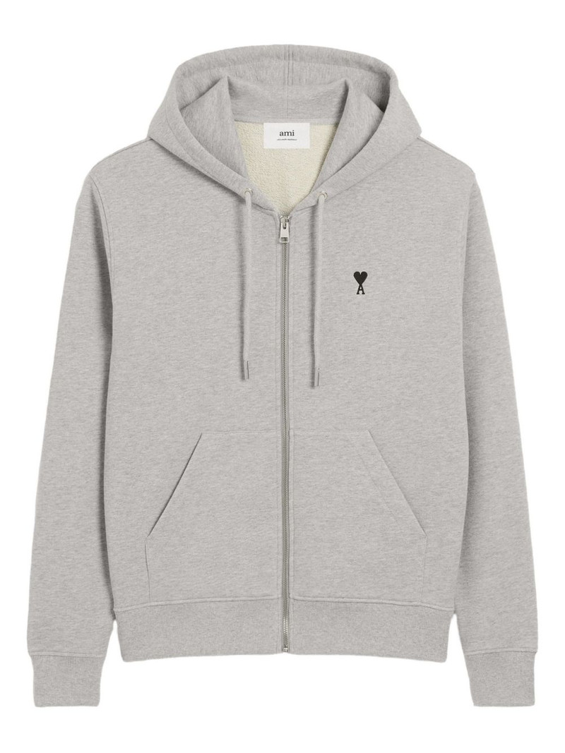 Ami De Coeur zip-fastening hoodie 1