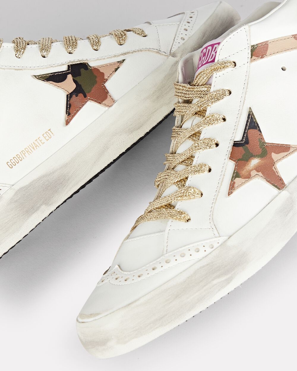 Mid Star Leather Sneakers - 4