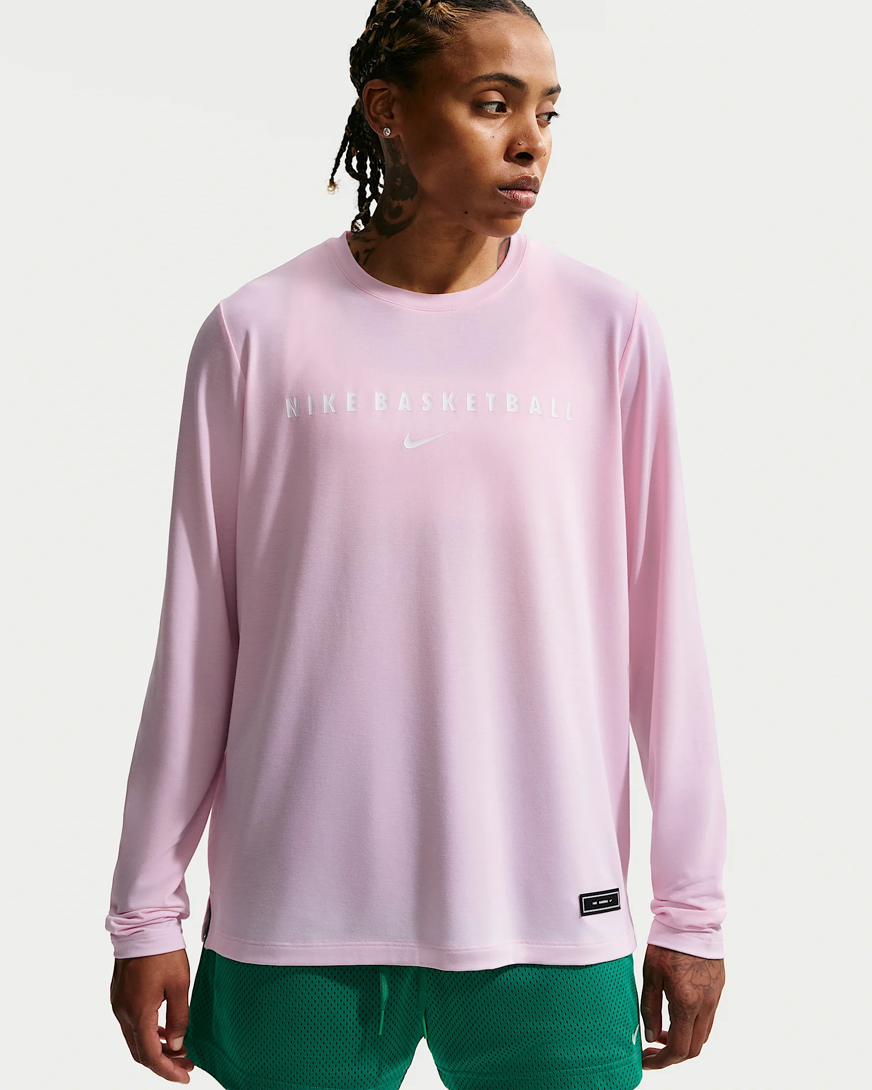 Nike Women's Dri-FIT Long-Sleeve Warm-Up Basketball Top - 1
