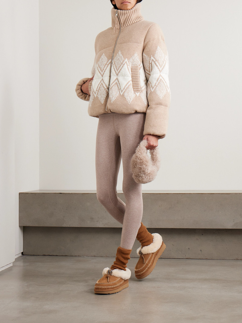 VARLEY Belinda Padded Fair Isle Knitted Jacket outlook