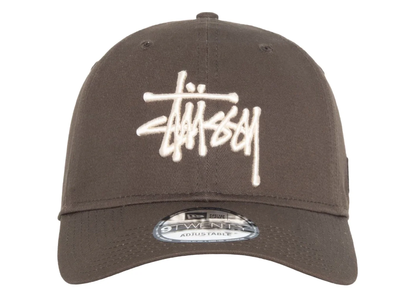 Stussy New Era 9Twenty Basic Strapback Walnut - 1